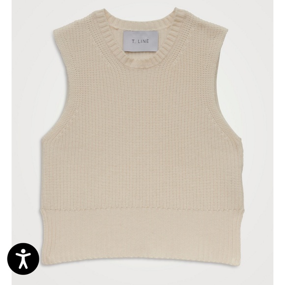 T.Line Sweater Vest - Picture 2 of 3